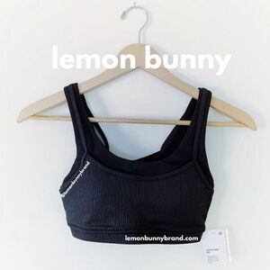 lululemon Love to Layer Bra in Black Neutral Size 4 Brand New NWT